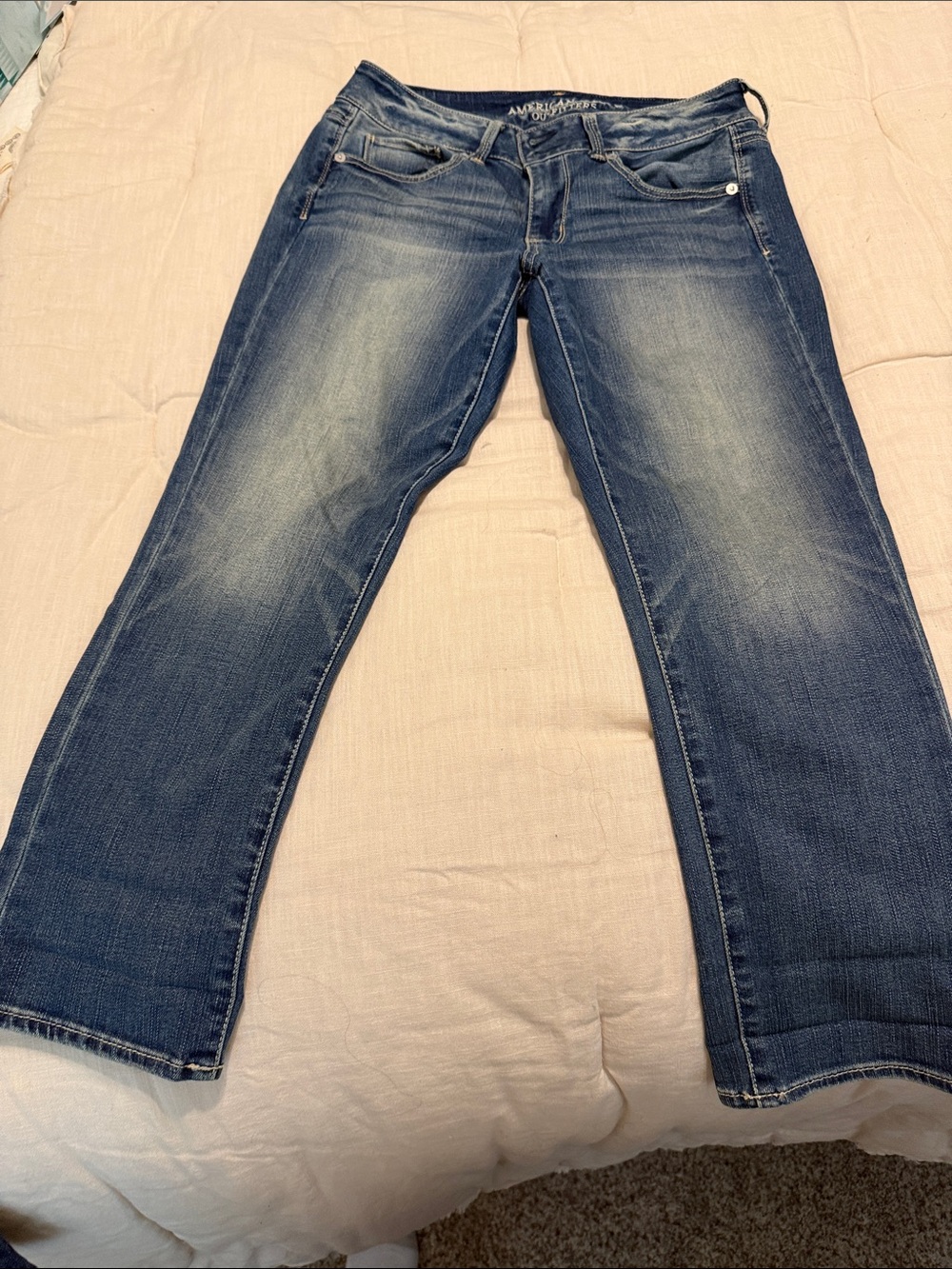 American Eagle Outfitters Dark Blue Bootcut Jeans